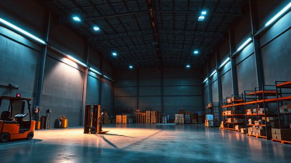 5 solutions d'éclairage pour boostez sécurité et performance en entrepôt